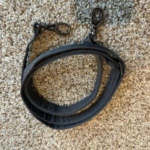 Set of 2 lug straps - 3/4” brushed gray and 1” tropical fog